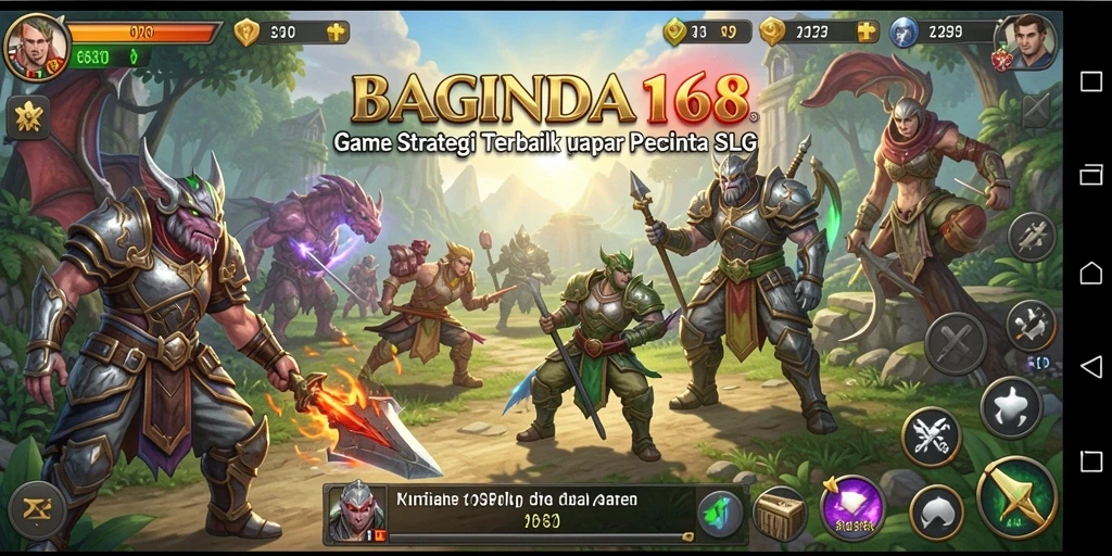 Tampilan gameplay <strong>BAGINDA168</strong> yang menawan dan mendalam.