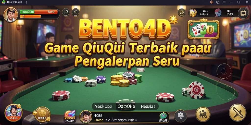 Tampilan gameplay QiuQiu yang menarik dan interaktif.