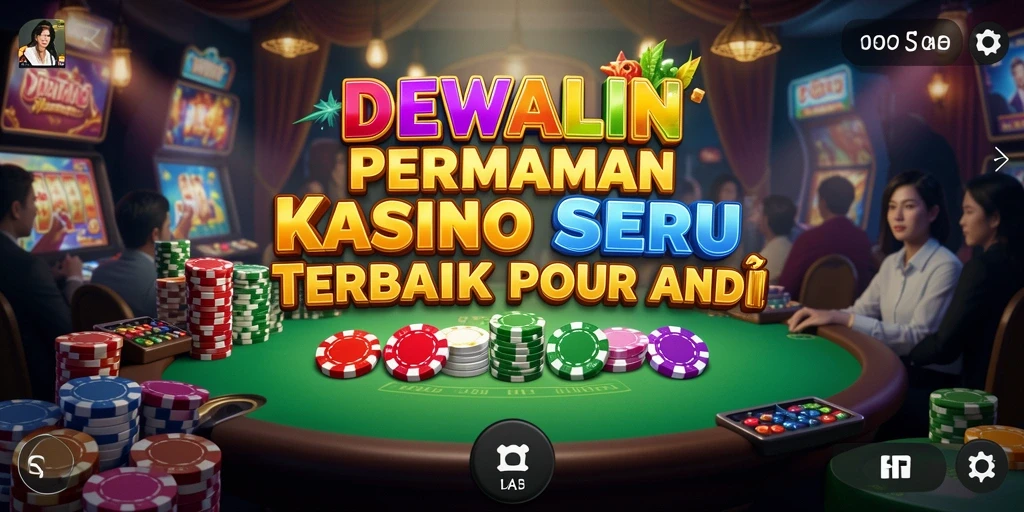 Gameplay Kasino yang mendebarkan di DEWALIN dengan banyak pilihan permainan.