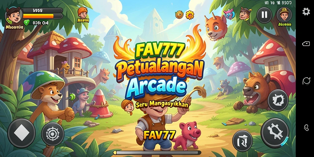 Gameplay FAV77 yang seru dengan berbagai level menantang.