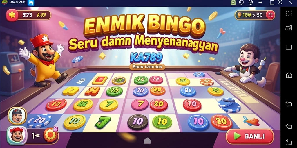 Tampilan gameplay menarik dan interaktif dari KA789 Bingo.