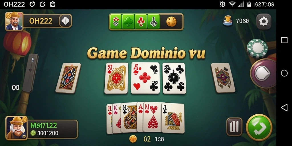 Gameplay menegangkan di OH222 dengan permainan Domino.
