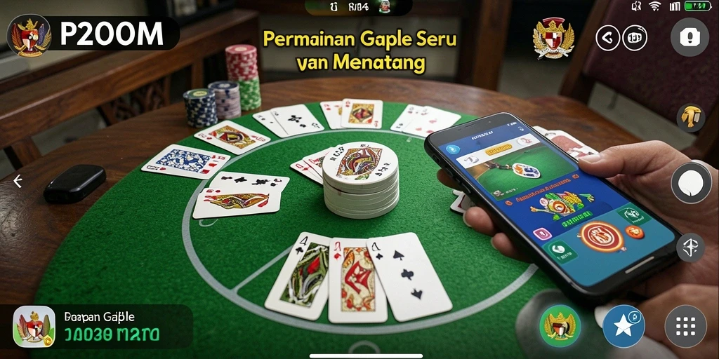 Tampilan gameplay seru P200M di Gaple dengan grafis menarik.