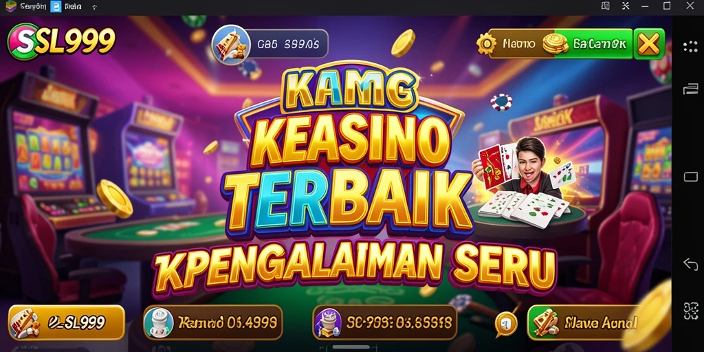 Screenshot gameplay <strong>SL999</strong> menampilkan pengalaman Kasino yang menarik dan interaktif.
