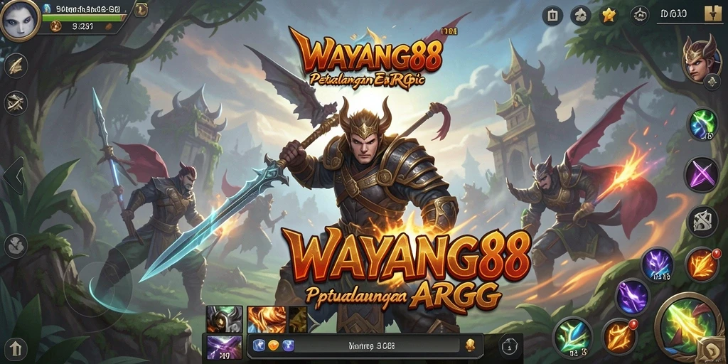 Screenshot yang menampilkan pertempuran seru dalam game ARPG.